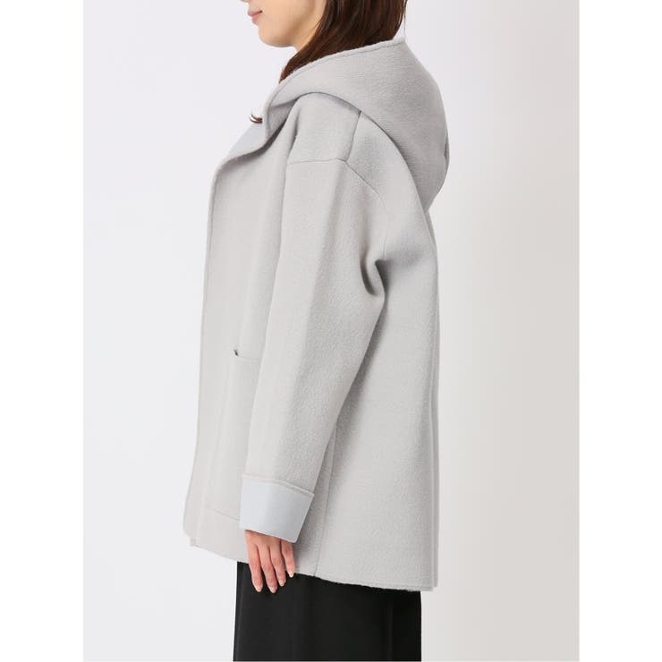 ダブルフェイス フードコート[品番：TKQJ0020583]｜TAKA-Q WOMEN