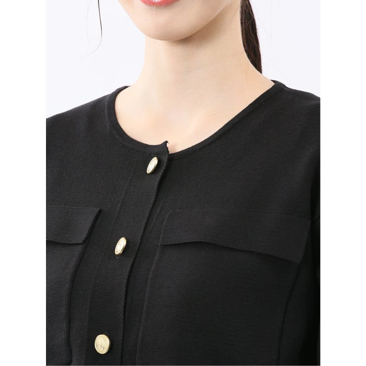 ハンドウォッシャブル ミラノリブ ニットジャケット | TAKA-Q WOMEN | 詳細画像18 