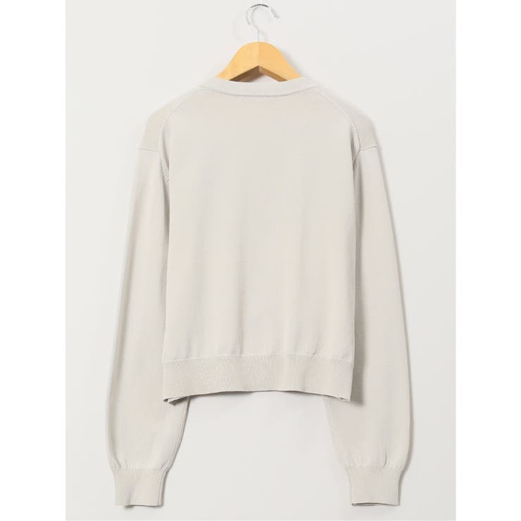 ハンドウォッシャブル クルーニットカーディガン | TAKA-Q WOMEN | 詳細画像12 