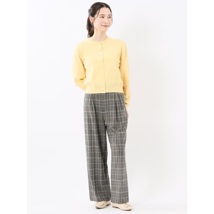 ハンドウォッシャブル クルーニットカーディガン | TAKA-Q WOMEN | 詳細画像17 