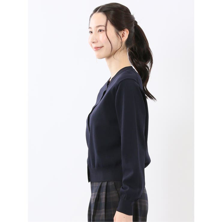 ハンドウォッシャブル クルーニットカーディガン | TAKA-Q WOMEN | 詳細画像35 