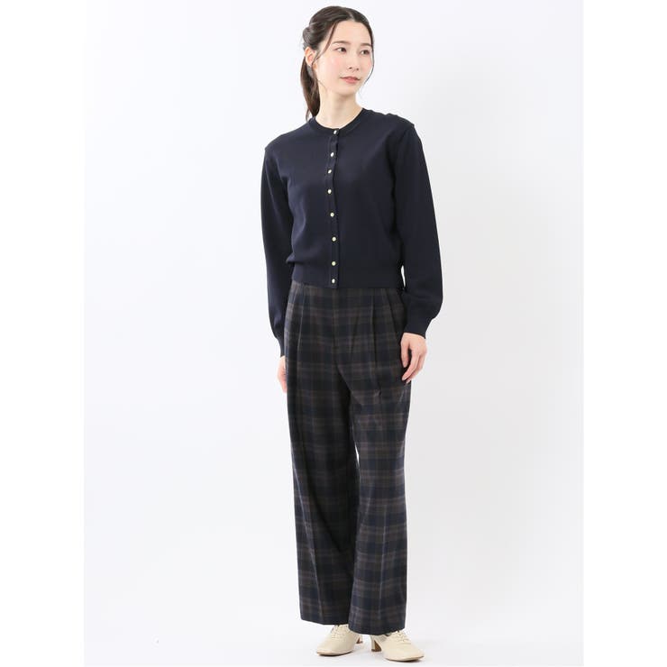 ハンドウォッシャブル クルーニットカーディガン | TAKA-Q WOMEN | 詳細画像38 