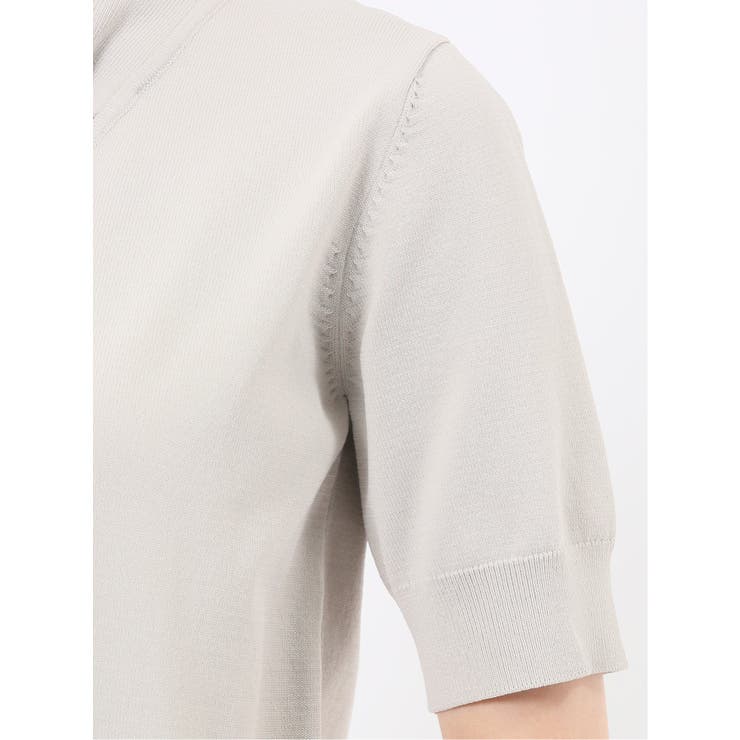 ハンドウォッシャブル 2WAY 半袖ニットプルオーバー | TAKA-Q WOMEN | 詳細画像10 