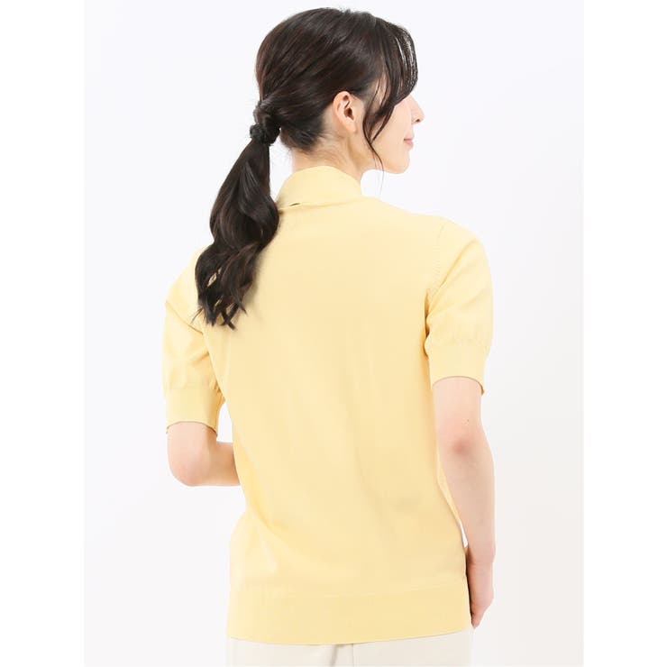 ハンドウォッシャブル 2WAY 半袖ニットプルオーバー | TAKA-Q WOMEN | 詳細画像17 