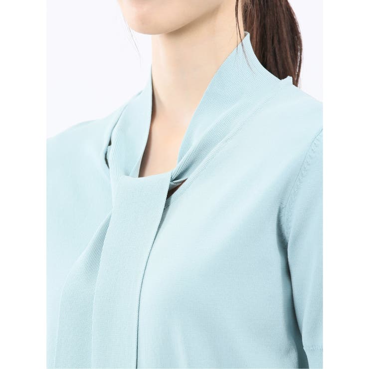 ハンドウォッシャブル 2WAY 半袖ニットプルオーバー | TAKA-Q WOMEN | 詳細画像28 