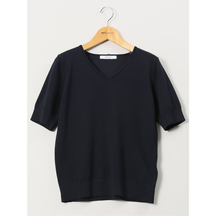 ハンドウォッシャブル 2WAY 半袖ニットプルオーバー | TAKA-Q WOMEN | 詳細画像41 