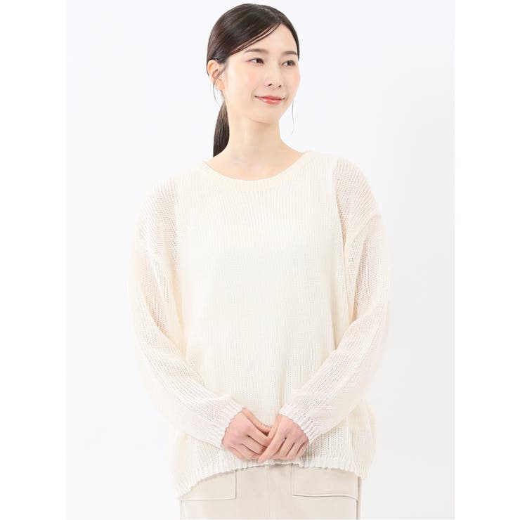 透かしニット&タンクトップ アンサンブル | TAKA-Q WOMEN | 詳細画像1 