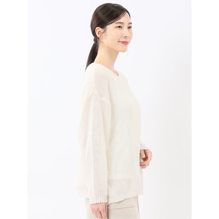 透かしニット&タンクトップ アンサンブル | TAKA-Q WOMEN | 詳細画像4 