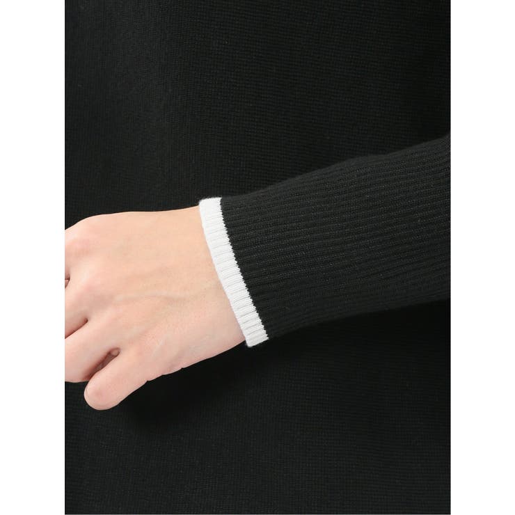 ハンドウォッシャブル ドルマン&リブハイネック ニットアンサンブル | TAKA-Q WOMEN | 詳細画像10 