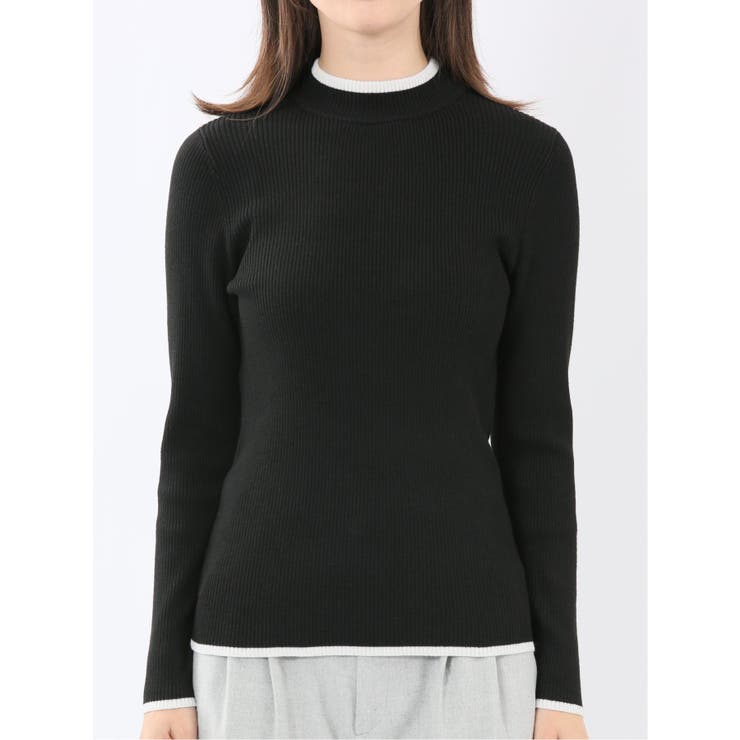 ハンドウォッシャブル ドルマン&リブハイネック ニットアンサンブル | TAKA-Q WOMEN | 詳細画像11 