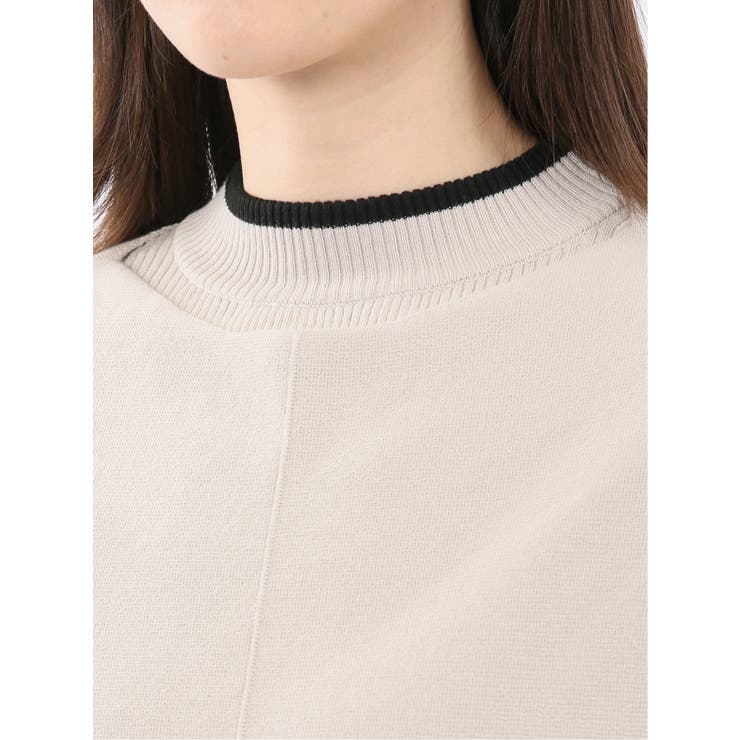 ハンドウォッシャブル ドルマン&リブハイネック ニットアンサンブル | TAKA-Q WOMEN | 詳細画像20 