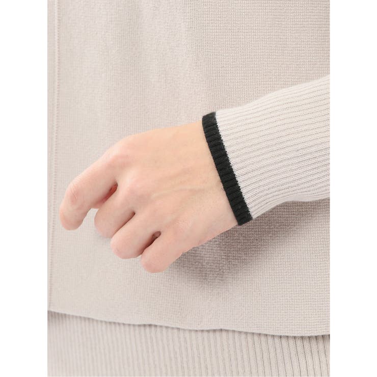 ハンドウォッシャブル ドルマン&リブハイネック ニットアンサンブル | TAKA-Q WOMEN | 詳細画像21 