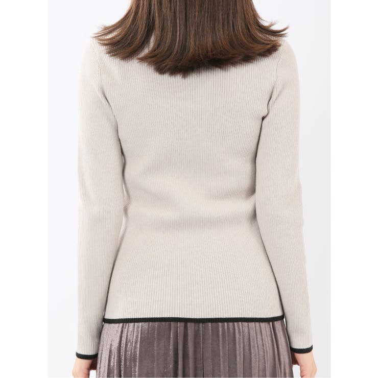 ハンドウォッシャブル ドルマン&リブハイネック ニットアンサンブル | TAKA-Q WOMEN | 詳細画像23 