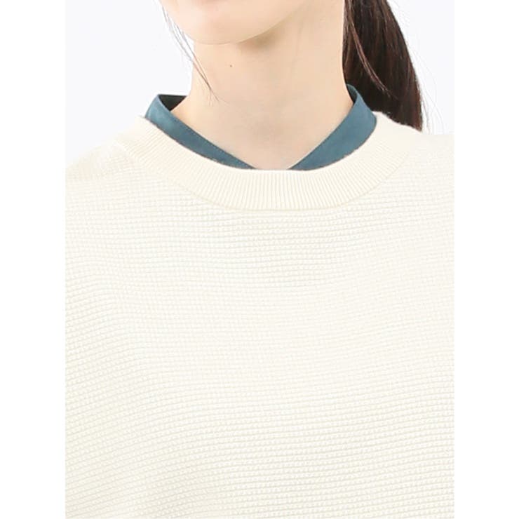 ウォッシャブル 地柄 バックスリット ニットベスト | TAKA-Q WOMEN | 詳細画像16 