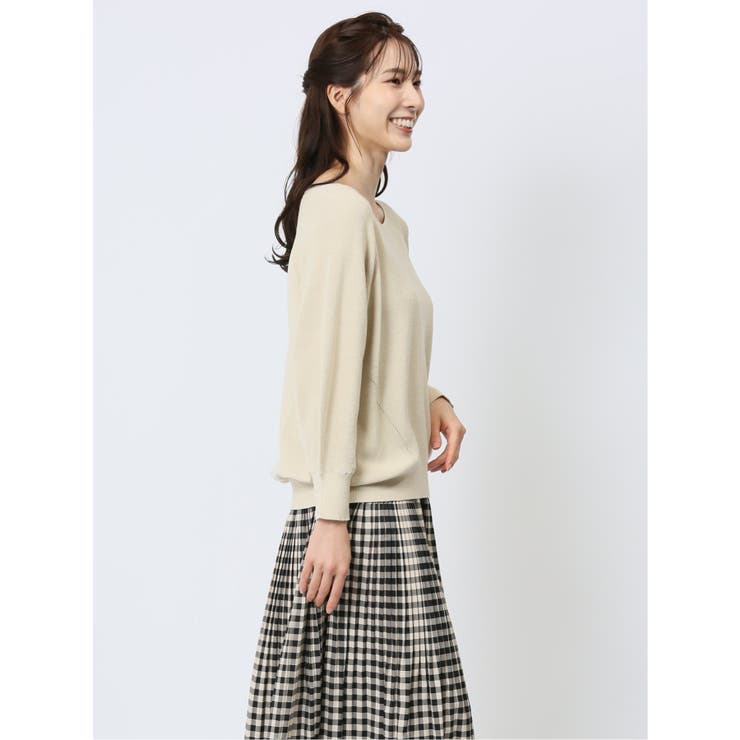 畦 Vネック ニットプルオーバー | TAKA-Q WOMEN | 詳細画像16 
