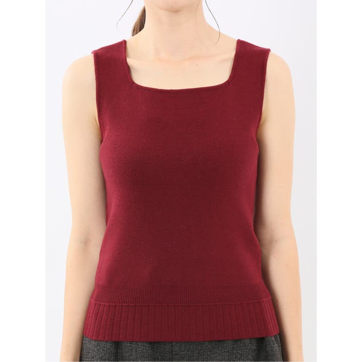 ハンドウォッシャブル 前後2WAY ニットタンク | TAKA-Q WOMEN | 詳細画像26 