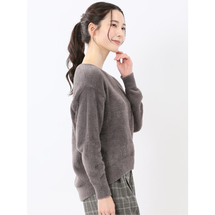 ハンドウォッシャブル フェザー クルーニットプルオーバー | TAKA-Q WOMEN | 詳細画像13 