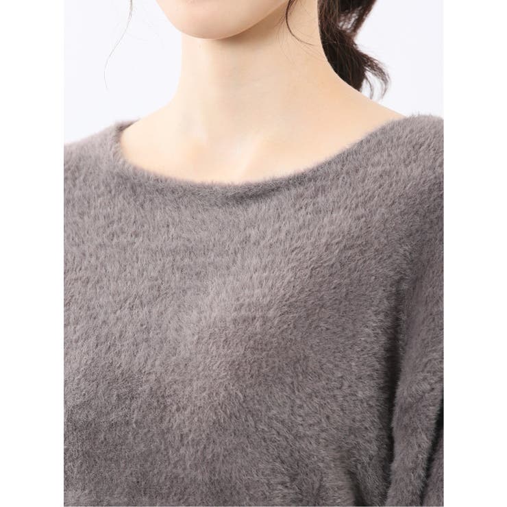 ハンドウォッシャブル フェザー クルーニットプルオーバー | TAKA-Q WOMEN | 詳細画像18 