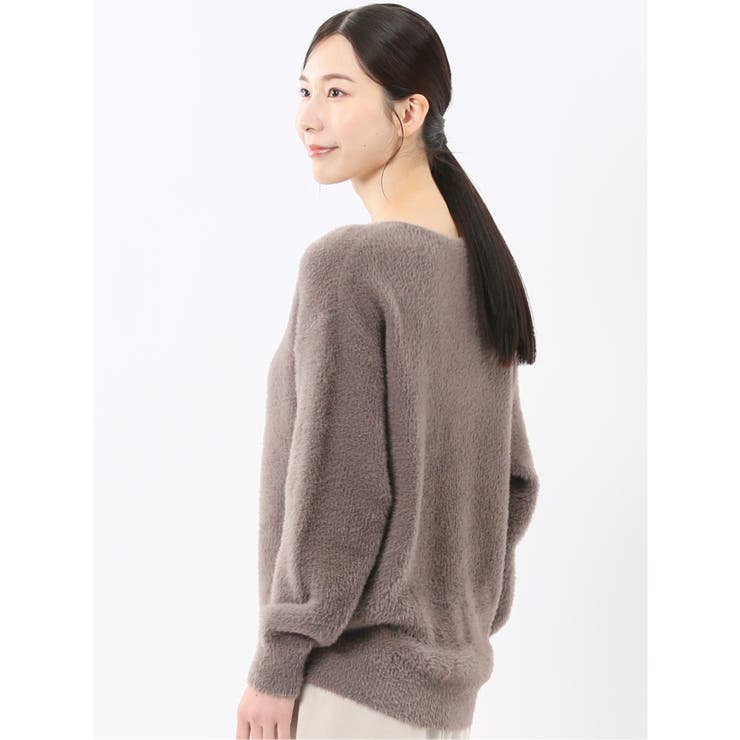 ハンドウォッシャブル フェザー クルーニットプルオーバー | TAKA-Q WOMEN | 詳細画像20 