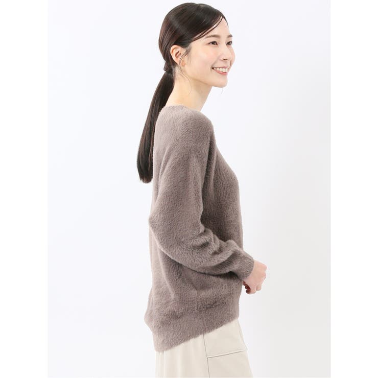 ハンドウォッシャブル フェザー クルーニットプルオーバー | TAKA-Q WOMEN | 詳細画像22 