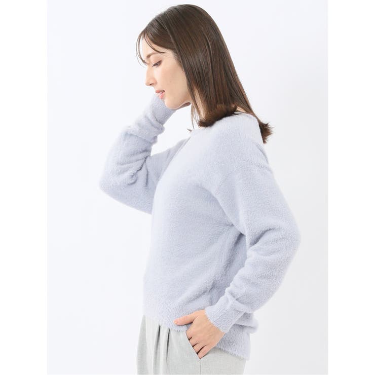 ハンドウォッシャブル フェザー クルーニットプルオーバー | TAKA-Q WOMEN | 詳細画像29 
