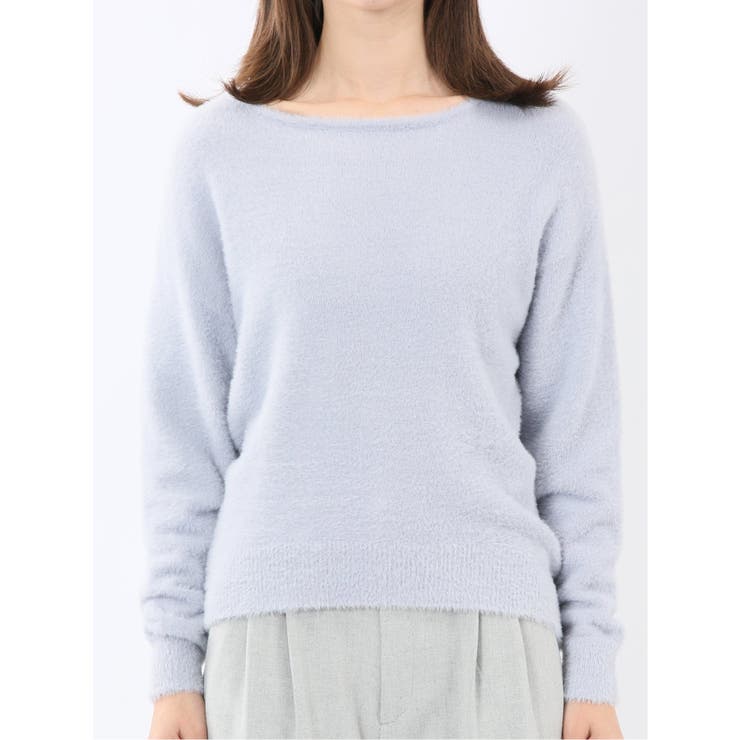 ハンドウォッシャブル フェザー クルーニットプルオーバー | TAKA-Q WOMEN | 詳細画像33 