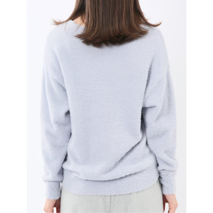 ハンドウォッシャブル フェザー クルーニットプルオーバー | TAKA-Q WOMEN | 詳細画像35 