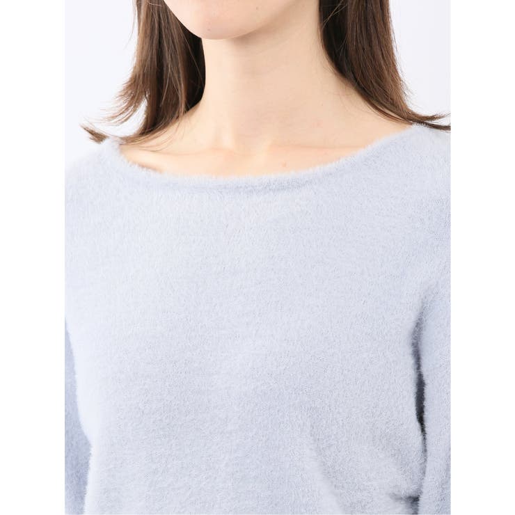 ハンドウォッシャブル フェザー クルーニットプルオーバー | TAKA-Q WOMEN | 詳細画像36 