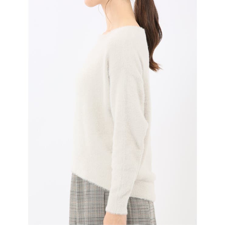 ハンドウォッシャブル フェザー クルーニットプルオーバー | TAKA-Q WOMEN | 詳細画像7 