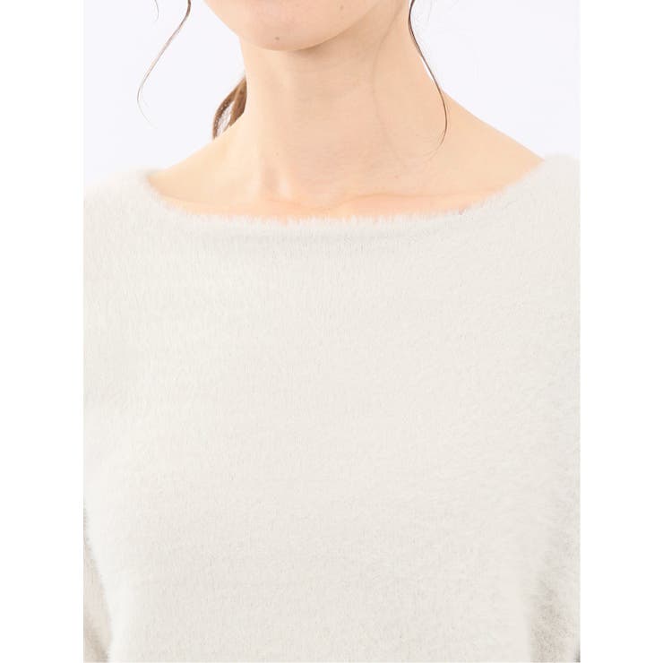 ハンドウォッシャブル フェザー クルーニットプルオーバー | TAKA-Q WOMEN | 詳細画像9 