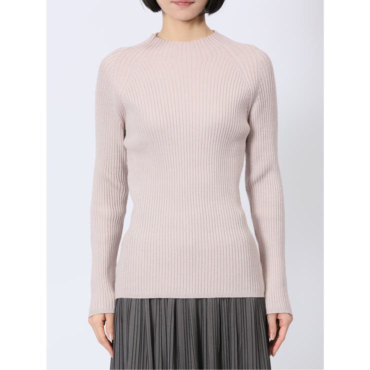 ラメリブニット ハイネックプルオーバー | TAKA-Q WOMEN | 詳細画像6 