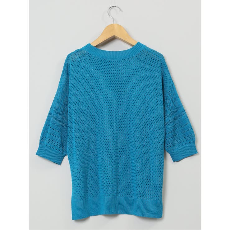 ハンチ/HUNCH 麻タッチ クロシェ風ニット | TAKA-Q WOMEN | 詳細画像38 