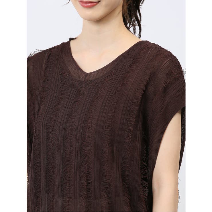 Hana＊ 様　　ベスト AMBIDEX Store ○ hana hana モヘア ベスト(F アカ): bulle de savon