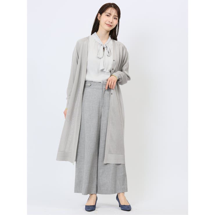 ハンチ/HUNCH ラメシアー ロングカーディガン | TAKA-Q WOMEN | 詳細画像17 