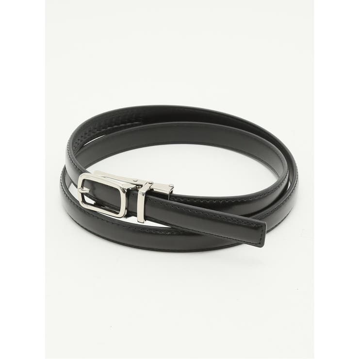 05黒 | Oバックル アジャストフリー スムースベルト | TAKA-Q WOMEN