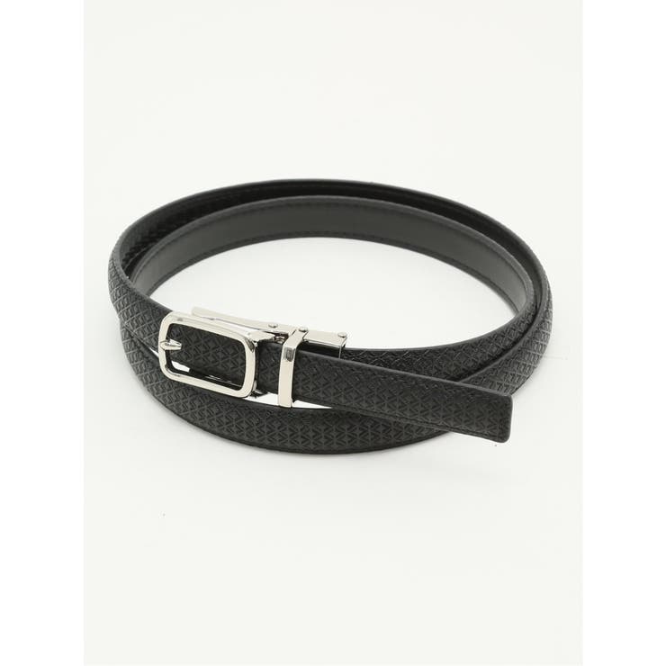 Oバックル アジャストフリー ダイヤ柄ベルト | TAKA-Q WOMEN | 詳細画像1 