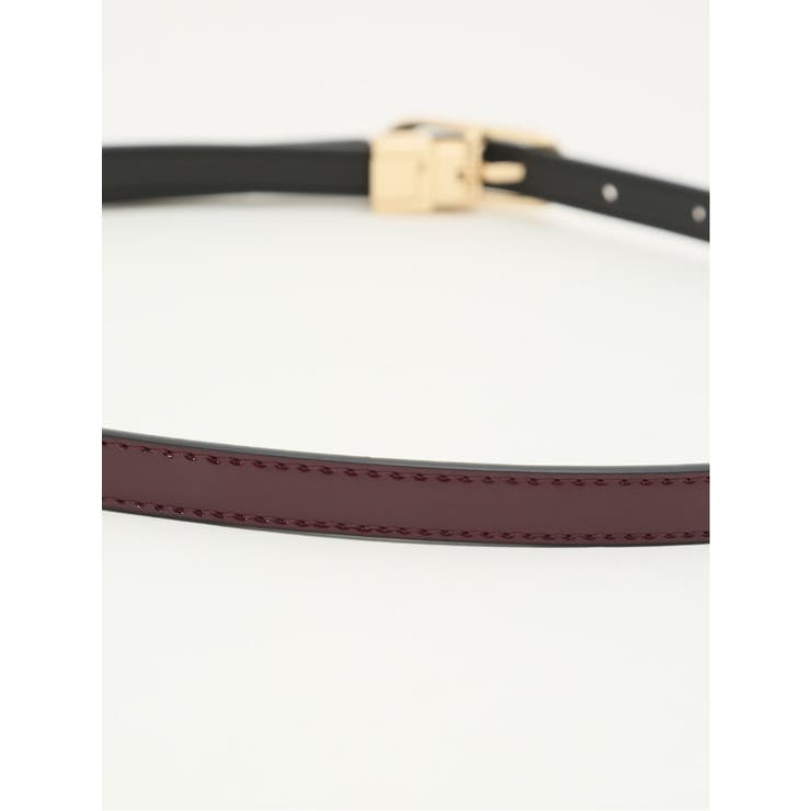 エナメル×スムス リバーシブルベルト | TAKA-Q WOMEN | 詳細画像8