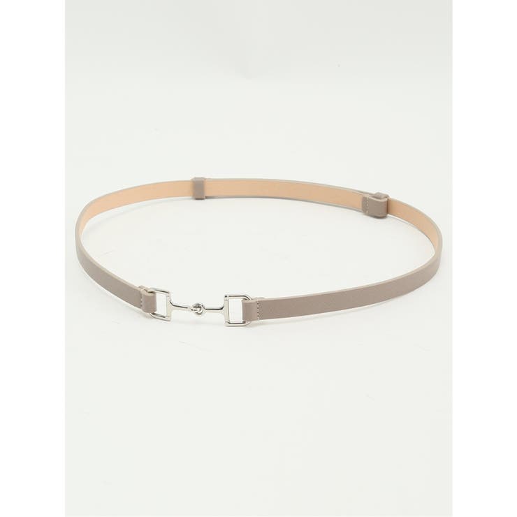 33ベージュ | スライド ナローベルト | TAKA-Q WOMEN