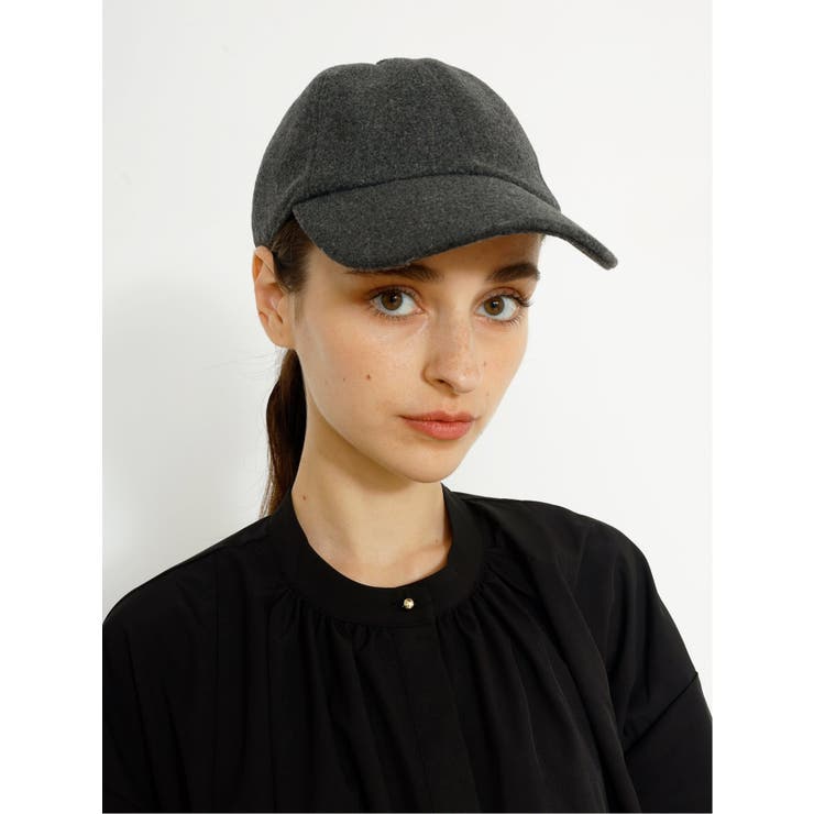 Melton Fabric Cap/メルトン キャップ（ユニセックス） | TAKA-Q WOMEN | 詳細画像14 