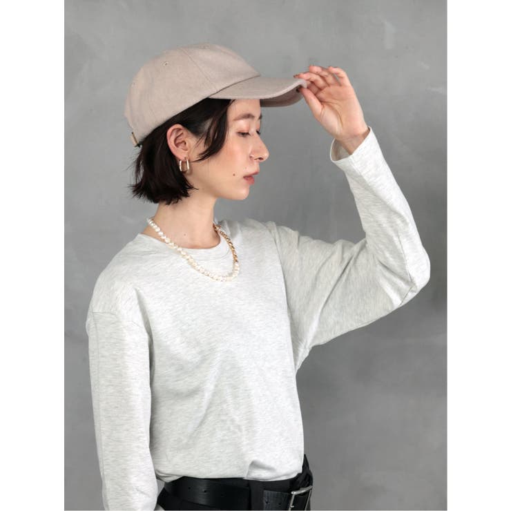 Melton Fabric Cap/メルトン キャップ（ユニセックス） | TAKA-Q WOMEN | 詳細画像5 