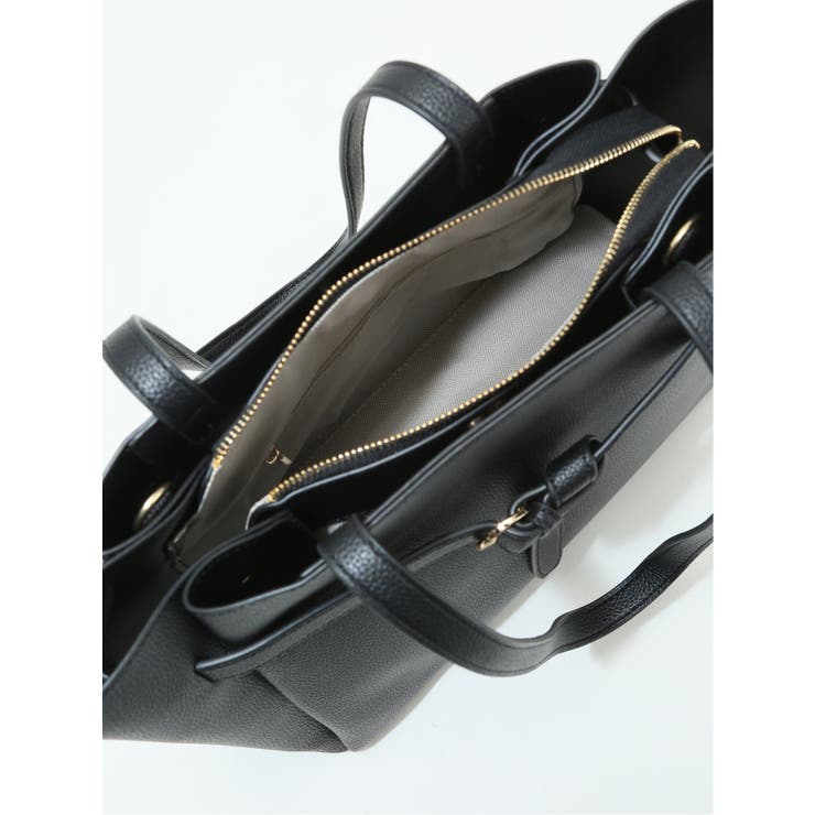 結びベルトデザイン 2WAYトートバッグ A4対応 | TAKA-Q WOMEN | 詳細画像10 