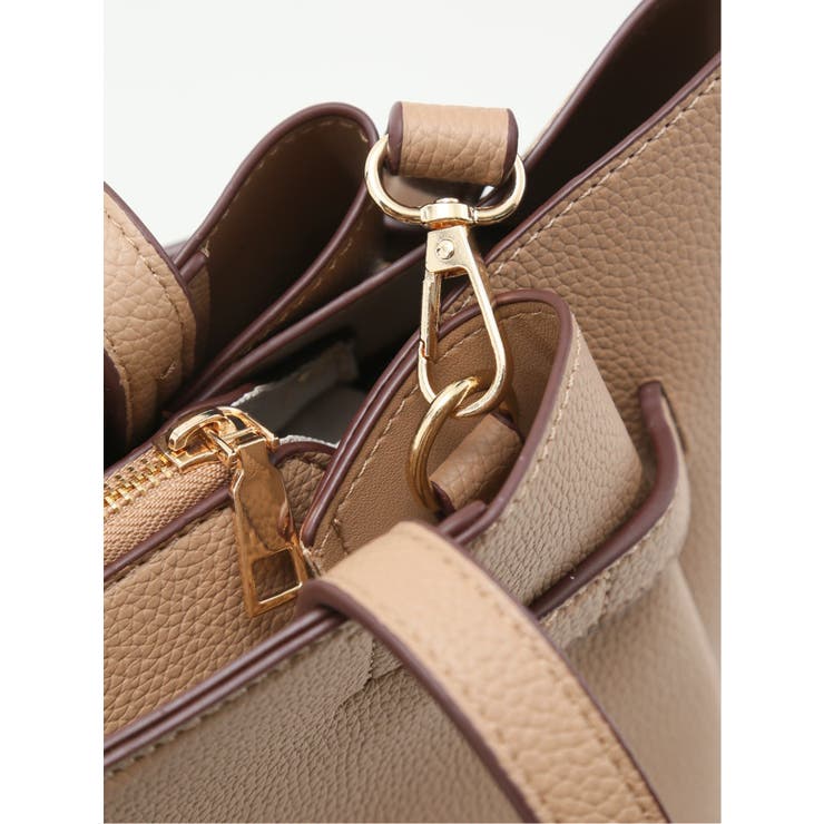 結びベルトデザイン 2WAYトートバッグ A4対応 | TAKA-Q WOMEN | 詳細画像18 