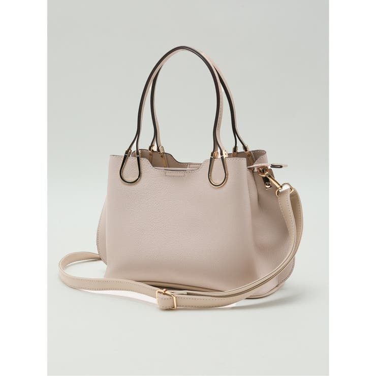 馬蹄金具 2WAYハンドバッグ[品番：TKQJ0024509]｜TAKA-Q WOMEN