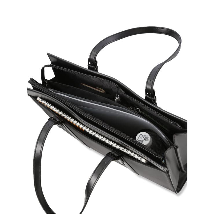 平手ハンドル リクルートバッグ A4対応 | TAKA-Q WOMEN | 詳細画像7 