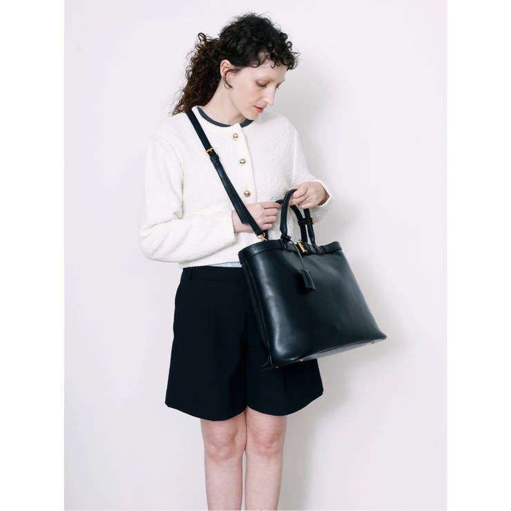 BELTED TOTO BAG LARGE | TAKA-Q WOMEN | 詳細画像4 