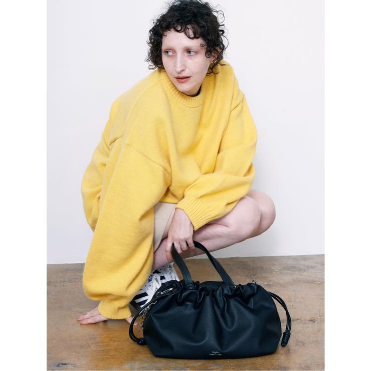 DRAWSTRING BAG MEDIUM | TAKA-Q WOMEN | 詳細画像2 