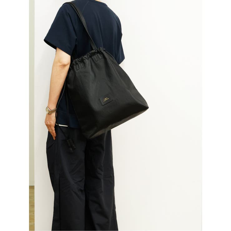 DRAWSTRING BAG LARGE | TAKA-Q WOMEN | 詳細画像4 