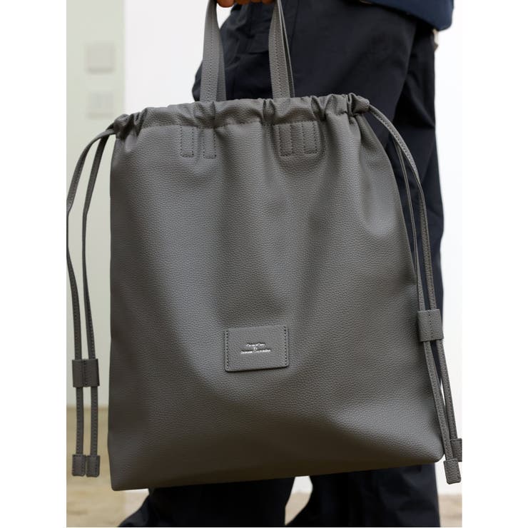 DRAWSTRING BAG LARGE | TAKA-Q WOMEN | 詳細画像5 