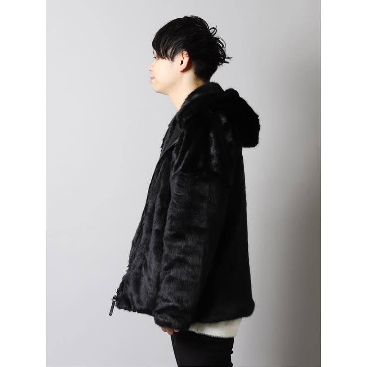 semantic design:MIXファー フードブルゾン[品番：TKQJ0009875]｜TAKA-Q  MEN（タカキュー）のメンズファッション通販｜SHOPLIST（ショップリスト）