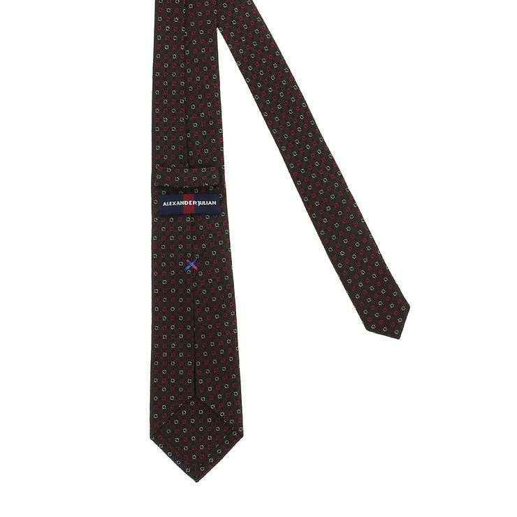 セッテピエゲ シルク小紋柄 レギュラーネクタイ 8.0cm幅 | TAKA-Q MEN | 詳細画像5 
